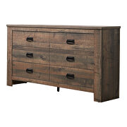 Weathered oak finish dresser by Coaster additional picture 2