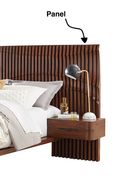 Queen size bed in mahogany teak wood by Coaster additional picture 7
