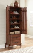 Armoire / shoe cabinet in mahogany teak wood by Coaster additional picture 3