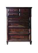 Weathered burnished brown finish chest additional photo 2 of 2