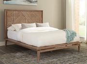 Queen bed in natural sandstone wood by Coaster additional picture 3