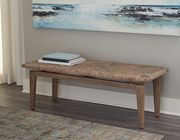 Queen bed in natural sandstone wood by Coaster additional picture 6