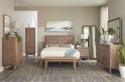 King bed in natural sandstone wood by Coaster additional picture 2