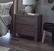 Smokey mountain finish nightstand by Coaster additional picture 2