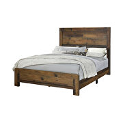 Twin panel bed rustic pine for kids bedroom by Coaster additional picture 3