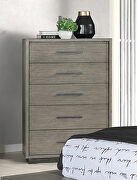 Gray oak finish queen bed by Coaster additional picture 8