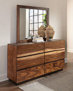 Smokey walnut and coffee bean finish queen bed by Coaster additional picture 13