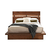 Smokey walnut and coffee bean finish e king bed by Coaster additional picture 2