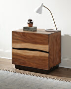 Smokey walnut and coffee bean finish storage queen bed by Coaster additional picture 7