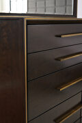 Elegant wood and metal details dresser by Coaster additional picture 9