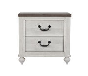 Ash brown/vintage linen nightstand by Coaster additional picture 7