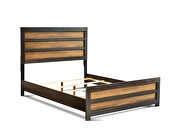 Caramel / licorice finish queen bed by Coaster additional picture 3
