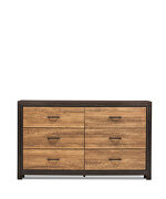 Caramel / licorice finish dresser by Coaster additional picture 6