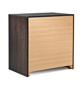 Caramel / licorice finish nightstand by Coaster additional picture 3