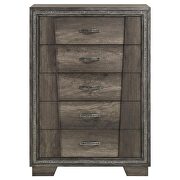 5-drawer chest grey by Coaster additional picture 8