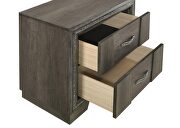 2-drawer nightstand grey by Coaster additional picture 5