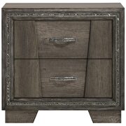 2-drawer nightstand grey by Coaster additional picture 9