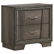 2-drawer nightstand grey by Coaster additional picture 10
