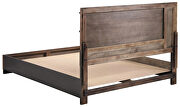 Black/walnut wood finish mid-century style queen bed by Coaster additional picture 5
