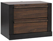 Black/walnut wood finish mid-century style queen bed by Coaster additional picture 8