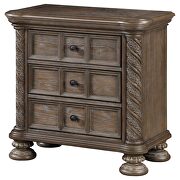 3-drawer nightstand walnut by Coaster additional picture 10