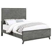 High headboard queen panel bed grey by Coaster additional picture 5