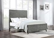 High headboard queen panel bed grey by Coaster additional picture 6