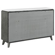 6-drawer dresser white marble and grey by Coaster additional picture 8