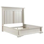 Queen panel bed with headboard lighting antique white by Coaster additional picture 6