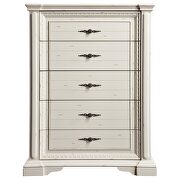 5-drawer chest antique white by Coaster additional picture 6