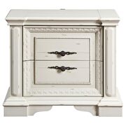 2-drawer nightstand with usb ports antique white by Coaster additional picture 8
