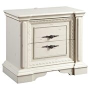 2-drawer nightstand with usb ports antique white by Coaster additional picture 9