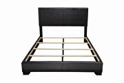 Casual black upholstered twin bed by Coaster additional picture 3