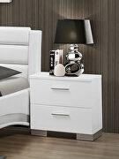 Glossy white finish full bed by Coaster additional picture 17