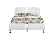 Glossy white finish full bed by Coaster additional picture 7
