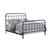 Transitional dark bronze eastern king bed by Coaster additional picture 2