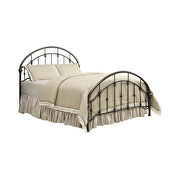Rowan dark bronze powder coated finish bed by Coaster additional picture 2
