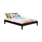 Cappuccino queen platform bed by Coaster additional picture 2