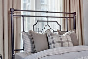 Weathered black eastern king bed by Coaster additional picture 2