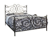 Eastern king bed finished in dark bronze by Coaster additional picture 3