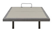 Twin xl adjustable bed base grey and black by Coaster additional picture 14