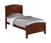 Twin panel bed in a chestnut finish by Coaster additional picture 2