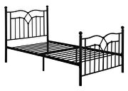 Metal twin bed in a black powder coated finish by Coaster additional picture 7