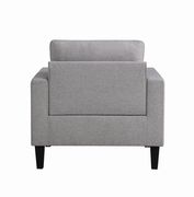 Reversible small apt size gray fabric sectional by Coaster additional picture 9