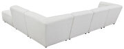 Natural faux sheepskin modular sectional couch by Coaster additional picture 11