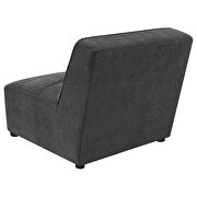 Dark charcoal bouclé modular sectional couch by Coaster additional picture 8