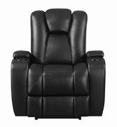 Motion power recliner chair in black by Coaster additional picture 5
