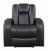 Black power motion recliner chair by Coaster additional picture 4