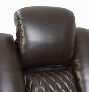 Brown power motion reclining sofa by Coaster additional picture 3