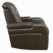 Brown power motion reclining sofa by Coaster additional picture 7